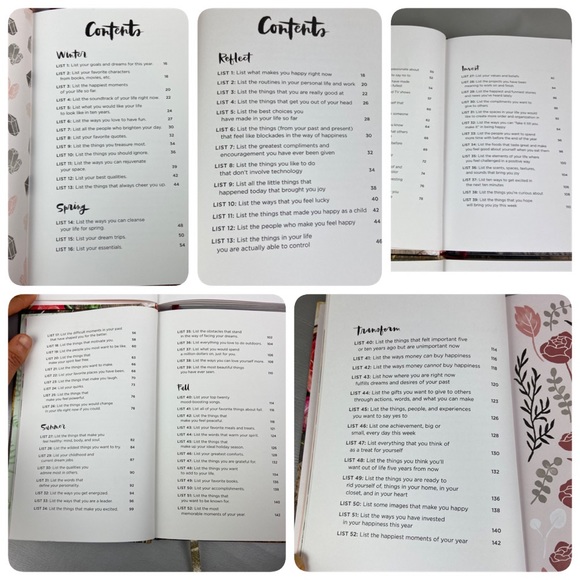 Bundle of two Moorea Seal 52 lists hardcover journals - Picture 6 of 12